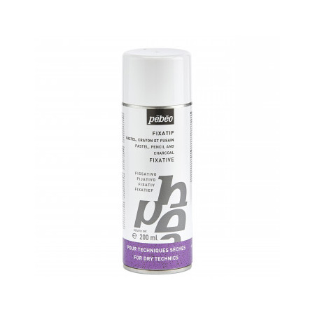 Pébéo Fixative for pastel & charcoal - 200ml spray can