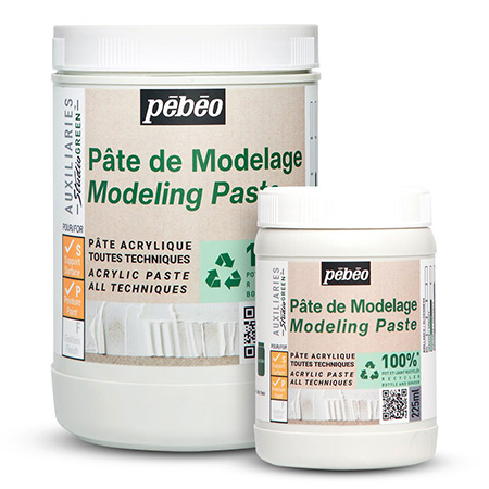 Pébéo Studio Green Modeling Paste - opake pasta