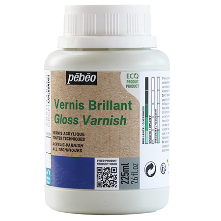 Pébéo Origin Acrylics - glanzende vernis - pot 225ml