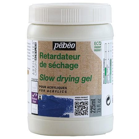 Pébéo Origin Acrylics - gel retardateur - pot225ml