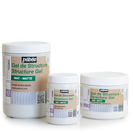Pébéo Origin Acrylics - gel de structure - mat