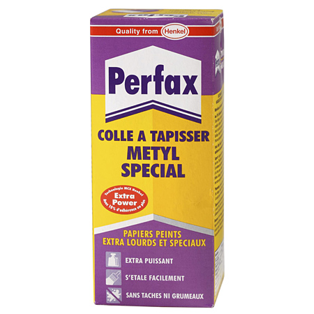 Perfax Metyl Special - colle à tapisser extra-forte - boîte 200g