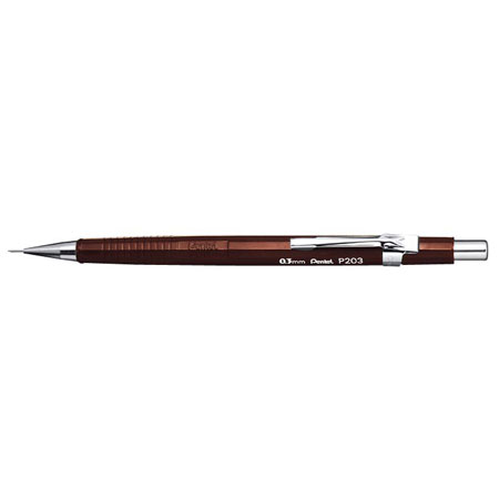 Pentel Propelling pencil 0,3mm - brown barrel
