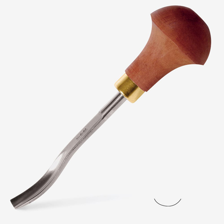 Pfeil Gouge coudée pour lino - n° 8A - 7mm