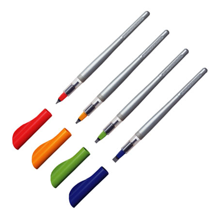 Pilot Parallel Pen - 1 stylo plume, 2 cartouches & 1 convecteur de nettoyage