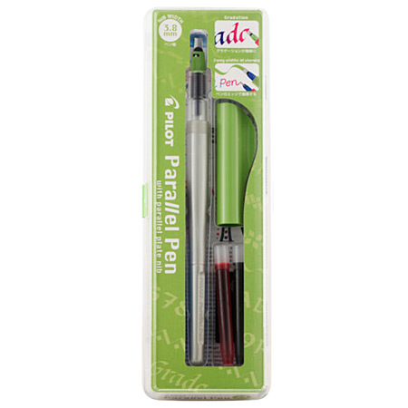 Pilot Parallel Pen - 1 stylo plume, 2 cartouches & 1 convecteur de nettoyage