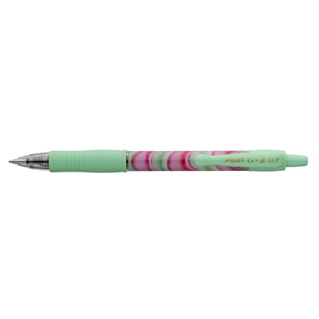 Pilot G-2 Flow - rollerball à encre gel - rétractable & rechargeable - pointe moyenne (0.7mm)