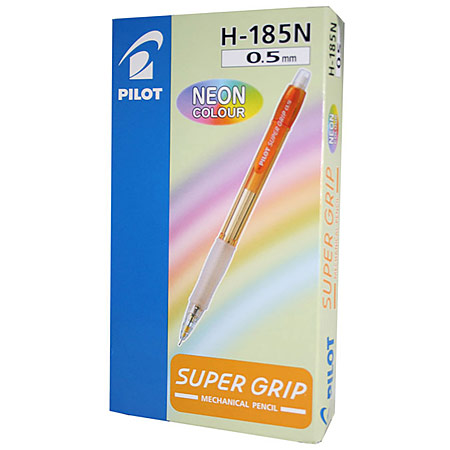 Pilot Super Grip Neon - card box - 12 assorted propelling pencils - 0,5mm