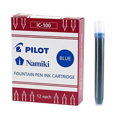 Pilot IC-100 - étui de 12 cartouches pour stylo-plume