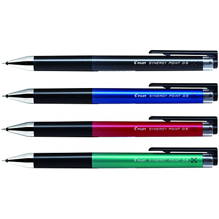 Pilot Synergy Point - gel ink rollerball - retractable & refillable - fine point (0.5mm)
