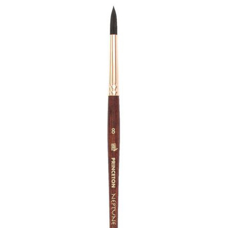 Princeton Neptune - brush series 4750 - synthetic squirrel - round - short handle