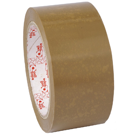 Qualitape Packaging tape - PVC - 50mmx66m - brown