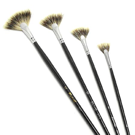 Raphael Kevrin - brush series 3675 - kevrin - fan - long handle