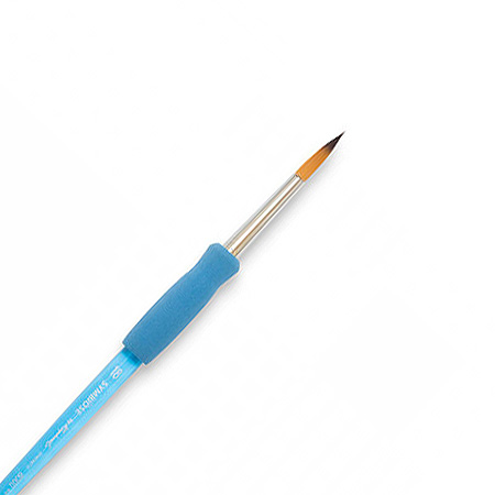 Raphaël Symbiose - pinceau série 8000 - fibre synthétiques - forme ronde - manche court