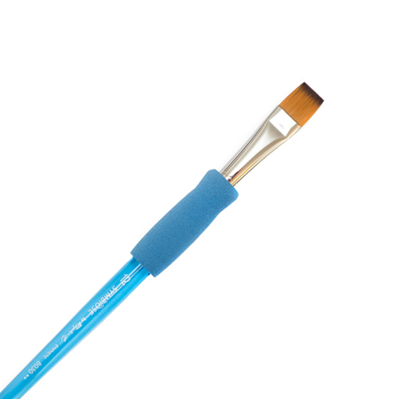 Raphaël Symbiose - pinceau série 8030 - fibre synthétiques - forme plate - manche court