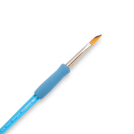 Raphaël Symbiose - pinceau série 8092 pyramide - fibres synthétiques - forme sifflet - manche court - n°8