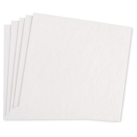 Rayher Pack of 5 pulp cellulose sheets for paper making - 20x21cm