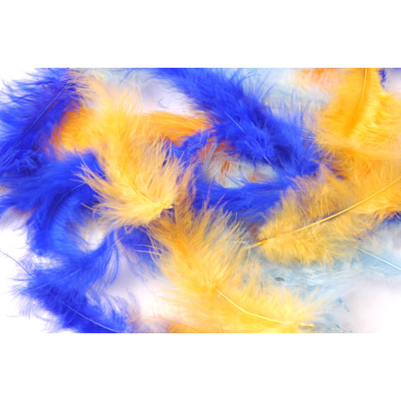 Rayher Bag of 15 downy feathers - 10-15cm