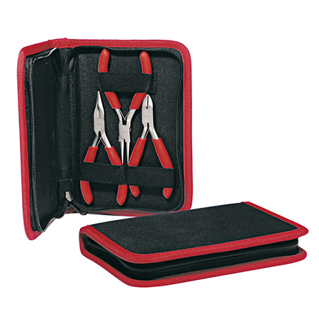 Rayher Case with 3 pliers for jewellery