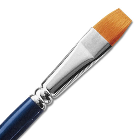 Rekab Galart brush series 2600 - golden taklon - wash flat - short handle