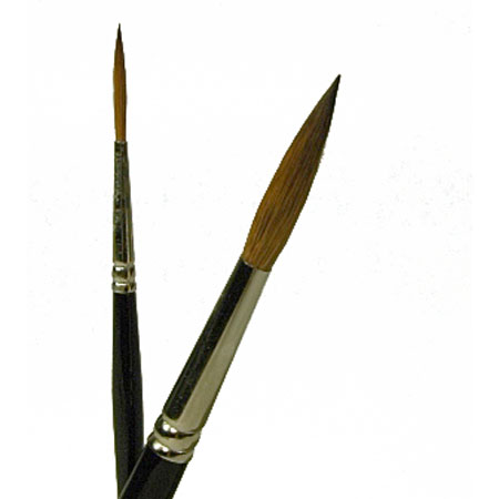 Rekab Brush series 346 - kolinsky sable - round - short handle