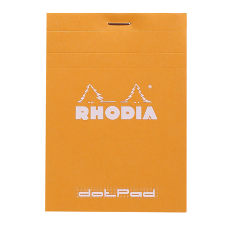 Rhodia DotPad Oranje - geniet blok - 80 uitscheurbare vellen
