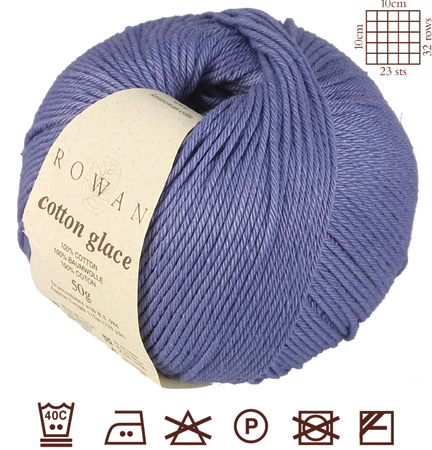 Rowan Cotton Glacé - yarn, 100% cotton - ball 50g - 115m