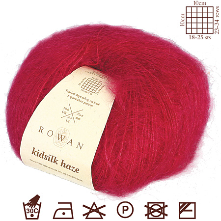 Rowan Kidsilk Haze - yarn, 70% super kid mohair, 30% silk - ball 25g - 210m
