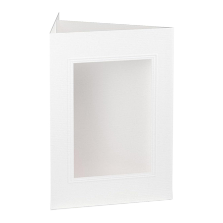 Rössler Paperado - carte double 220g/m² avec passe-partout - 120x170mm