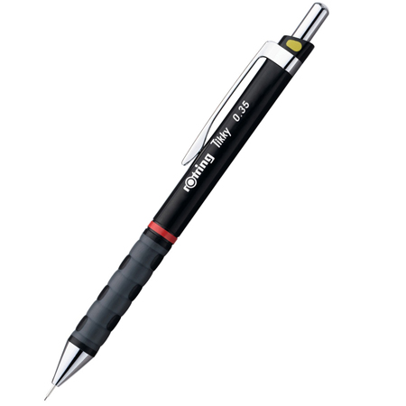 Rotring Tikky - propelling pencil 0,35mm - with colour coding - black