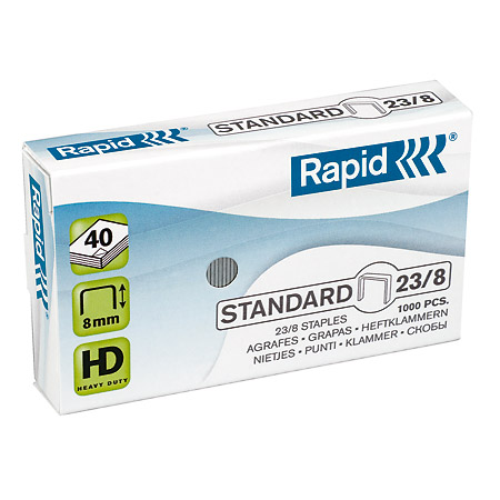 Rapid Standard - box of 1000 staples - 23/…