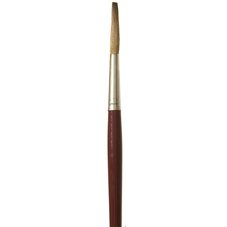 Schleiper Brush series 2052 - mix sable, ox-ear hair - straight edge liner - long handle