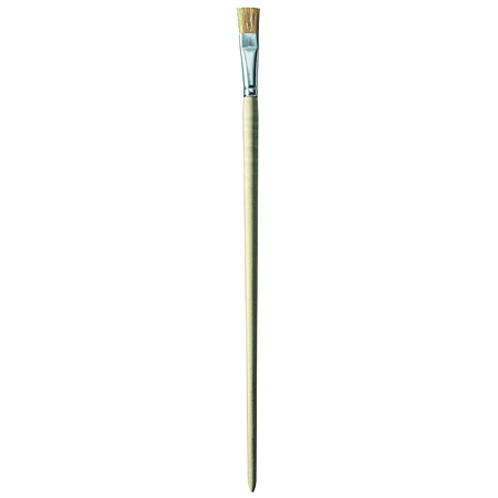 Schleiper Brush series 2072 - hog bristle - flat - long handle