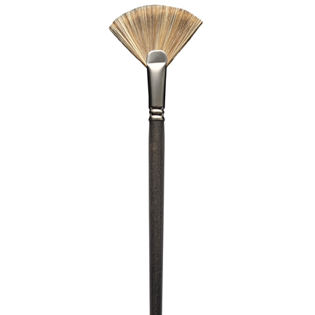 Schleiper Pinceau série 2813 - fibres synthétiques - forme éventail - manche long