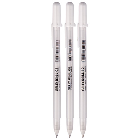 Stylo Gelly Roll Sakura Metallic set de 3 forest - Feutres d'écriture Stylo Gelly Roll Sakura Metallic set de 3 forest - Feutres d'écriture