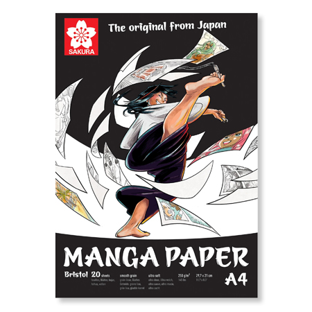 Sakura Manga Paper Bristol - bloc dessin - 250g/m²