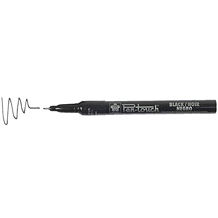 Sakura Pen Touch - marqueur peinture - pointe tubulaire extra-fine (0.7mm) - noir