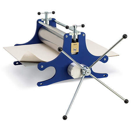 Schleiper Presse taille-douce - roue à rayons - plaque 50x70cm - démultiplicateur (3:1)