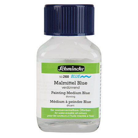Schmincke Blue - painting medium - water-soluble - 60ml bottle