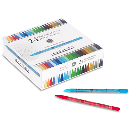 Sennelier Pastel Pencil - kartonnen doos - assortiment houtenvrije pastelpotloden
