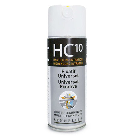 Sennelier HC10 - universele fixatief - spuitbus 400ml