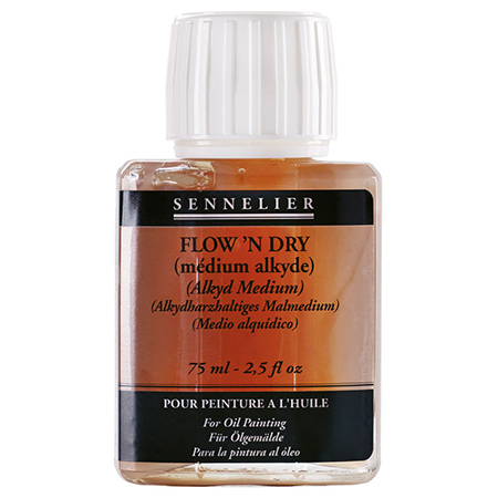 Sennelier Flow 'n Dry - alkydmedium - flacon 75ml