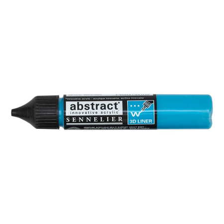 Sennelier Abstract Liner - peinture acrylique fine - tube 27ml avec embout - rechargeable