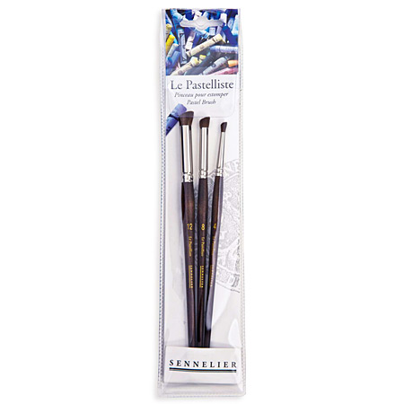 Sennelier Le pastelliste - 3 assorted blending brushes