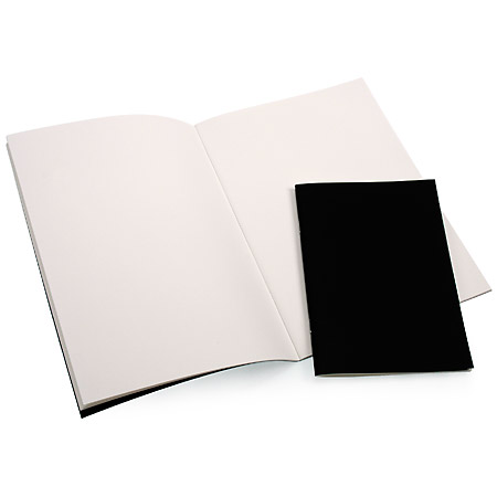 Schleiper Starter - staple bound sketch book - black cover - 20 sheets 140g/m²