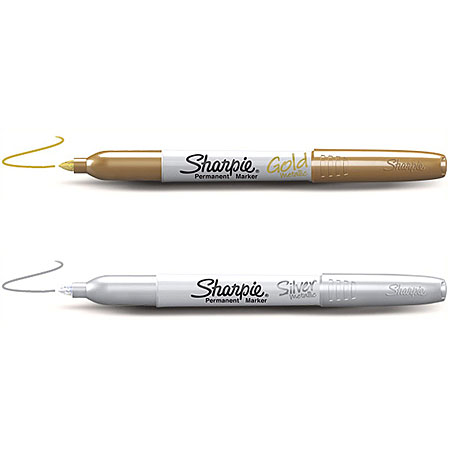Sharpie Metallic - permanent marker - fine bullet tip