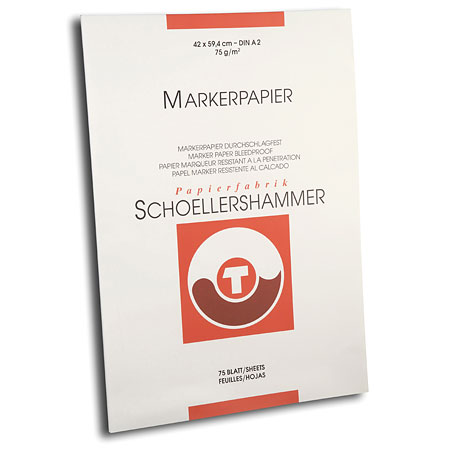 Schoellershammer Bloc marqueur-layout - 75 feuilles - 75g/m²