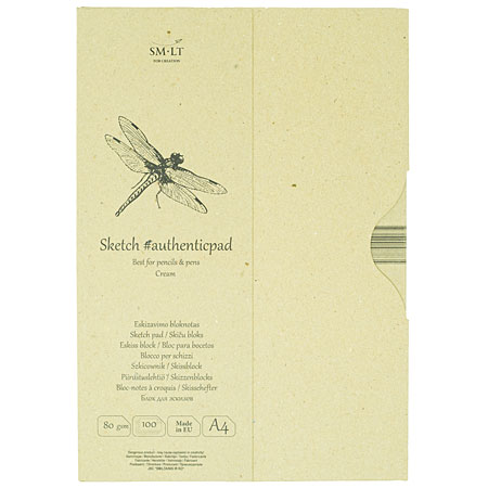 SM-LT Art #authenticpad - sketch pad - 100 sheets 80g/m² - A4 - cream