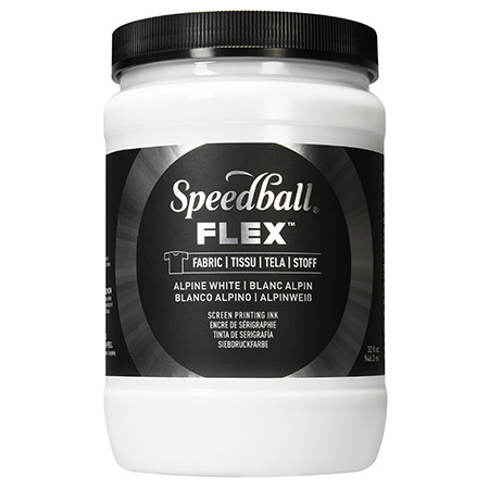 Speedball Flex - screenprinting ink for fabric - water based - 946ml jar