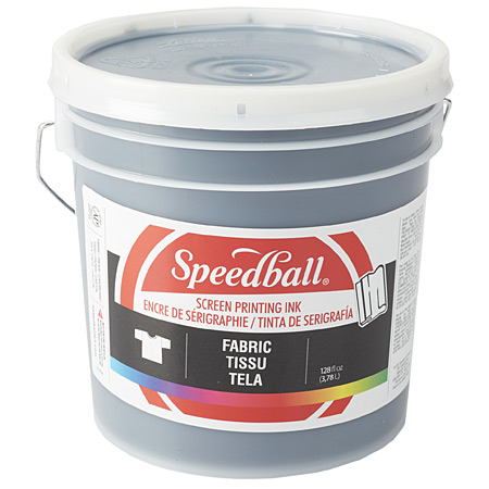 Speedball Encre de sérigraphie pour tissu - à base d'eau - seau 3.78l